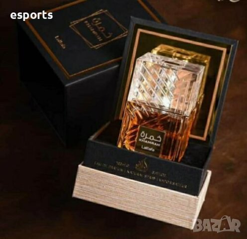 Унисекс парфюмна вода Lattafa Khamrah 100ml 3.4oz Angels Share alt, снимка 3 - Унисекс парфюми - 34662617