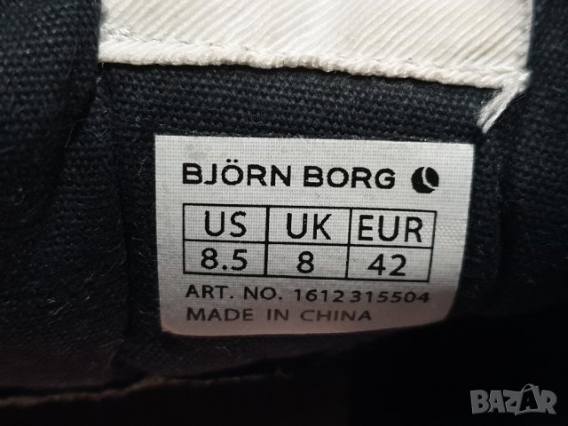 кецове Bjorn Borg X200 Low Canvas Sneakers, снимка 8 - Кецове - 31739222