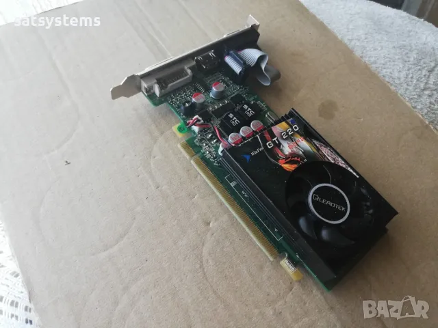 Видео карта NVidia GeForce Leadtek WinFast GT220 HDMI 1024MB GDDR2 128bit PCI-E , снимка 4 - Видеокарти - 48088364