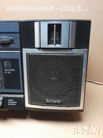 Ретро Стар Касетофон SONY., снимка 3 - Антикварни и старинни предмети - 48286100
