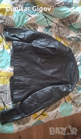 Яке от естествена кожа, снимка 2 - Якета - 53143203