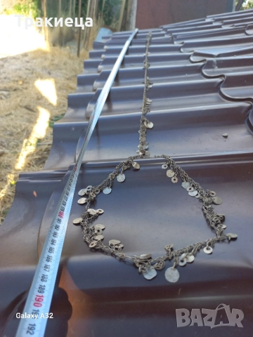 СТАР ЖЕНСКИ СРЕБЪРЕН НАКИТ ЗАБОДКА ТРЕПКА КОСИЧНИК НОСИЯ, снимка 4 - Антикварни и старинни предмети - 51449339