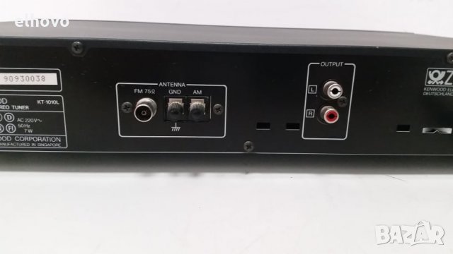 Стерео тунер Kenwood KT-1010L, снимка 3 - Ресийвъри, усилватели, смесителни пултове - 29449510