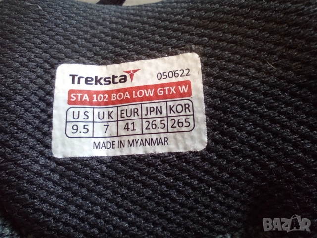 Treksta Boa Gore Tex туристически обувки номер 41 стелка 26 см , снимка 7 - Спортни обувки - 54013477