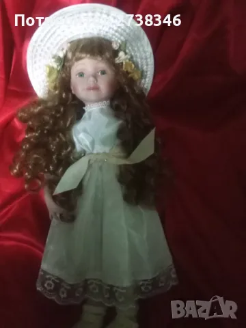 Старинна Руска порцеланови кукла , снимка 3 - Кукли - 48619314