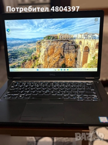 Dell Latitude 5490 – Core i5 (8-мо пок.), 16GB RAM, 256GB SSD, Светеща клавиатура, снимка 2 - Игри за PC - 54273776