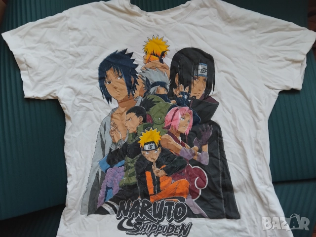 NARUTO - тениска Fishbone - Наруто