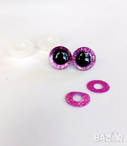 3D 14мм безопасни очички за плетени играчки, амигуруми , снимка 7 - Други - 35429043