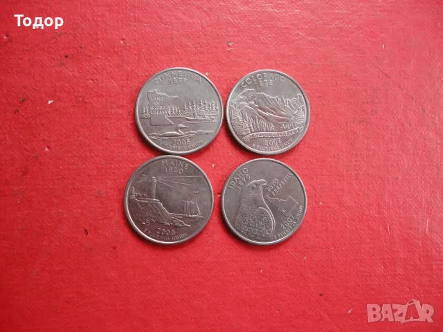Четвърт долар quarter dollar 1