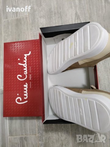 New цена спортни обувки естествена кожа - Pierre Cardin: БЕЗ бартери, само кеш (в евро или лева)., снимка 5 - Спортно елегантни обувки - 34368819