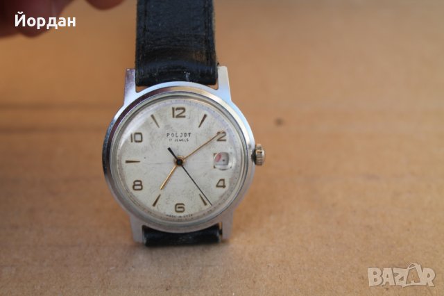 СССР часовник ''Полет'' 17 камъка, снимка 10 - Мъжки - 44227237