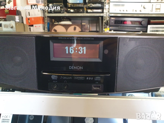 Аудиосистема Denon Wireless Network CD Music System S-52 Система Denon S-52 В отлично техническо и в, снимка 17 - Аудиосистеми - 39171393