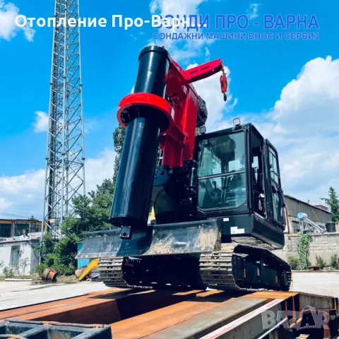 Багер Пилотна машина ROT-13TCN1000 до 13 м, снимка 10 - Индустриална техника - 48398604