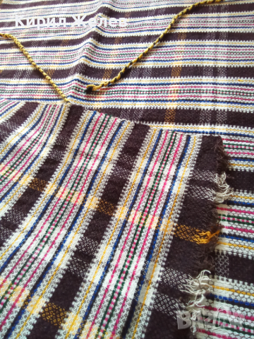 Престилка стара тъкана 44039, снимка 2 - Колекции - 44599930