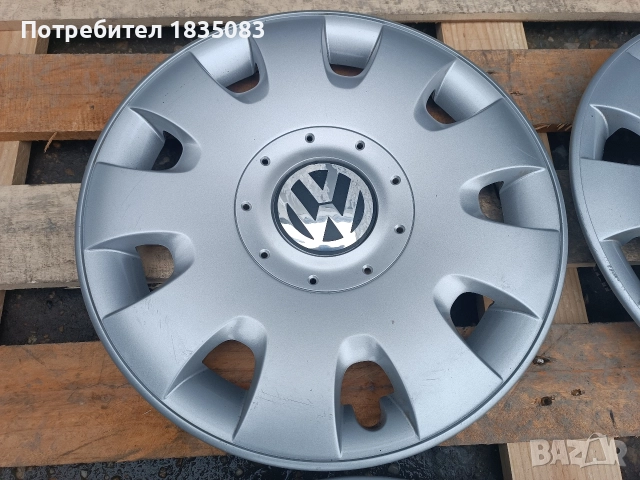 Оригинални тасове VW 15 цола, снимка 2 - Аксесоари и консумативи - 52902825