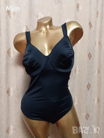 85 С Черно еластично боди 