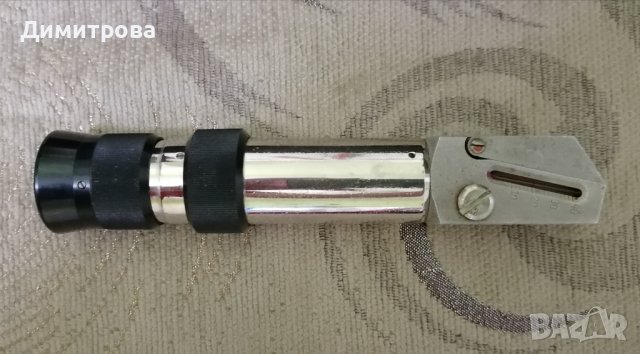 Рефрактометър, захаромер от социализма , снимка 2 - Антикварни и старинни предмети - 42196061