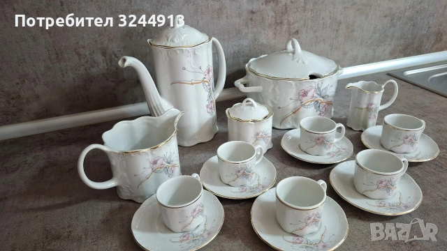 Порцеланов сервиз на завод ,,ДИАМАНТ'' РАЗГРАД , снимка 7 - Сервизи - 54154568