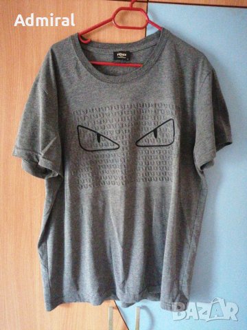 Оригинална мъжка тениска Fendi Made in Italy, снимка 1 - Тениски - 39442553