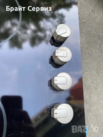 Керамичен котлон комбиниран ток и газ, снимка 3 - Котлони - 54229744