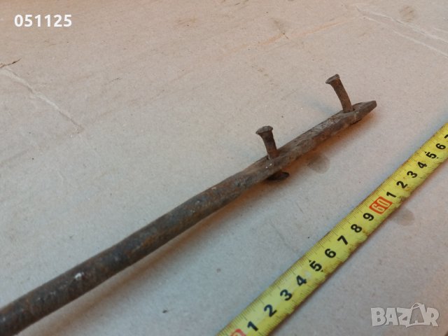 ръжен , дилаф за камина , снимка 4 - Антикварни и старинни предмети - 30697506