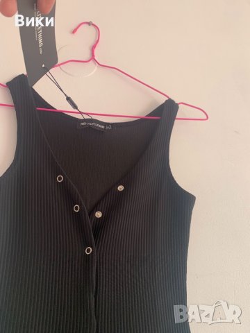 Черна рокля XXS, снимка 8 - Рокли - 39943700