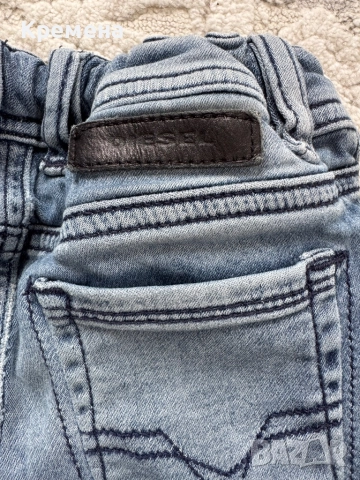 Бебешки дънки Diesel, снимка 5 - Комплекти за бебе - 52208627