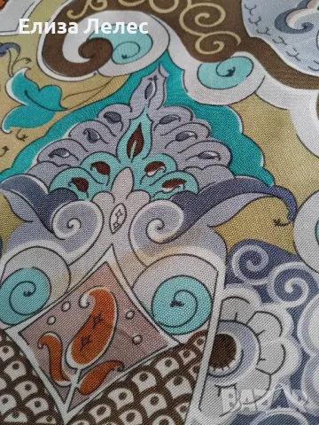 ETRO копринен шал, снимка 12 - Шалове - 49702920