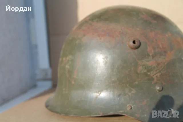 Българска военна каска модел 1936-та година, снимка 2 - Антикварни и старинни предмети - 47608281