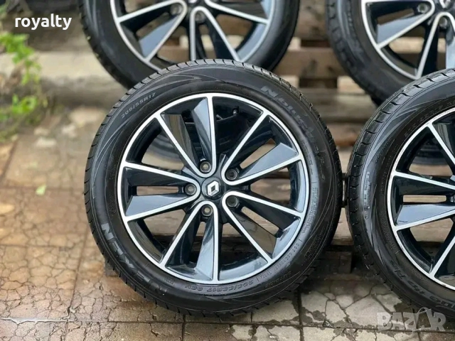 5х114.3 17 Джанти Renault Fluence Grand Scenic Megane Scenic 5x114.3 ET 49 J 7, снимка 3 - Аксесоари и консумативи - 52647581