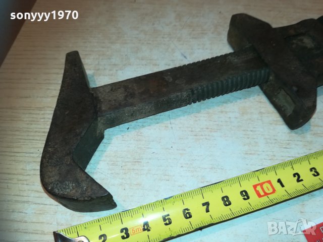 античен раздвижен ключ 1602212021, снимка 3 - Колекции - 31841968