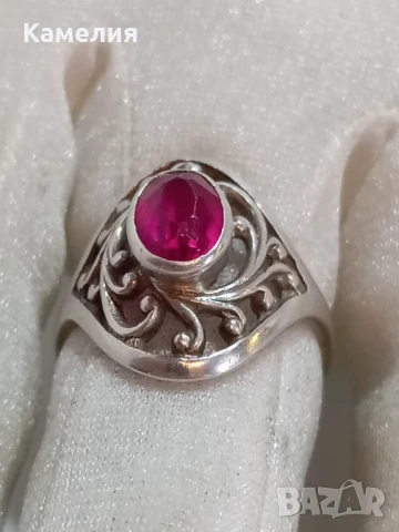 Руско сребро , снимка 3 - Пръстени - 51317226