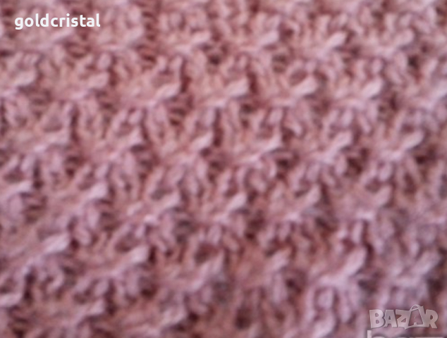 ръчно плетена дамска блуза финна вълна, снимка 4 - Блузи с дълъг ръкав и пуловери - 12905004