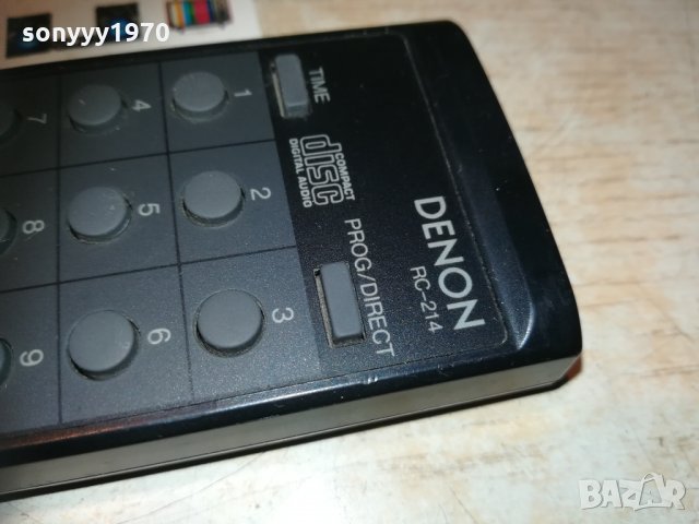 заявено-denon rc-214 audio remote-внос швеицария, снимка 5 - Други - 30223322