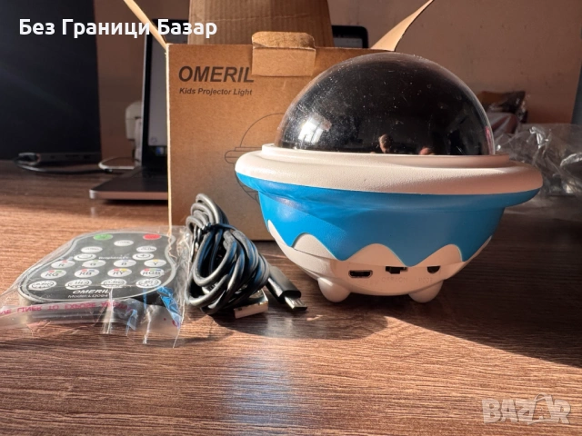 Нова Детска Нощна Лампа Проектор С Таймер И Дистанционно за стая дете, снимка 4 - Други - 53282011