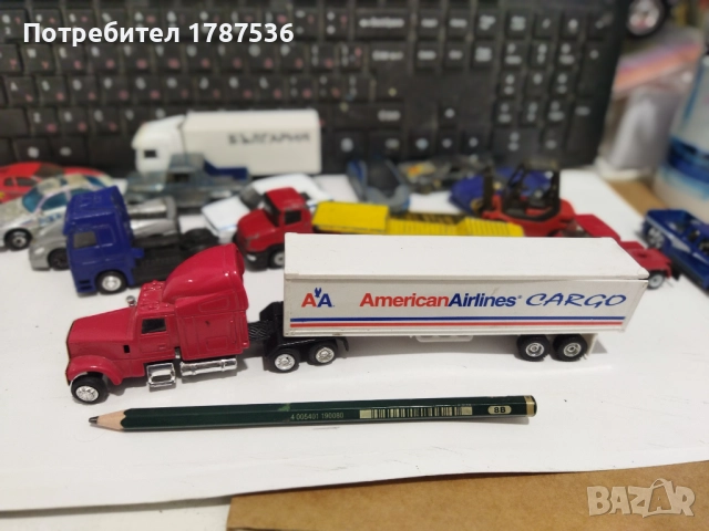 Малки камиончета 1/87м. И колички към 1/65м., снимка 8 - Колекции - 52346030