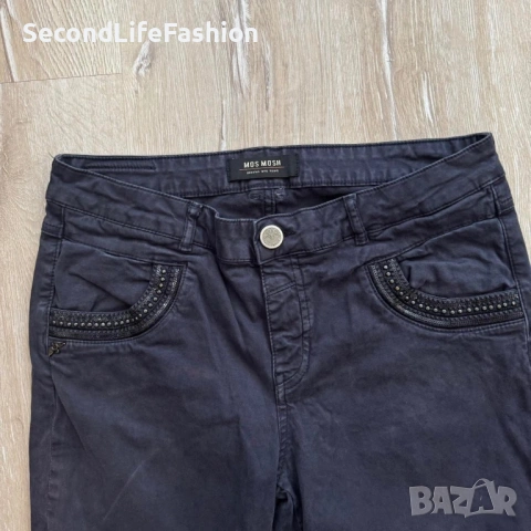 Дамски Панталон Mos Mosh Naomi Stitch Colour Glam, тъмносин, размер 30., снимка 3 - Панталони - 53274525