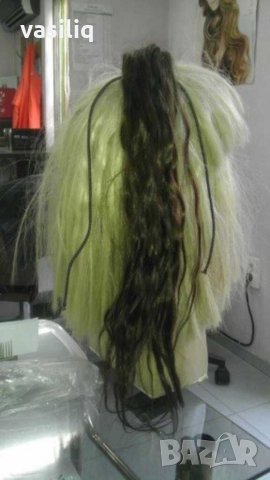 опашка за коса,естествена, снимка 3 - Аксесоари за коса - 35032615