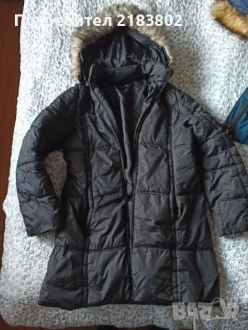 Черно зимно яке на H&M размер L