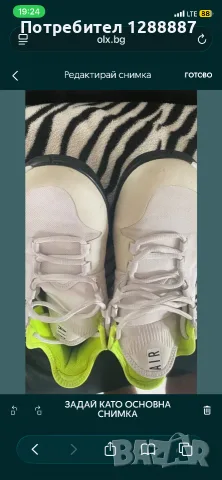 Nike оригинални маратонки като  нови, снимка 5 - Маратонки - 56184099