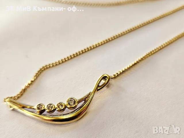 Златен синджир 4.48гр 00306-25, снимка 2 - Колиета, медальони, синджири - 49389401