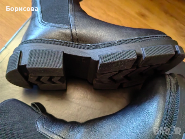 Боти от естествена кожа, снимка 8 - Дамски боти - 52819166