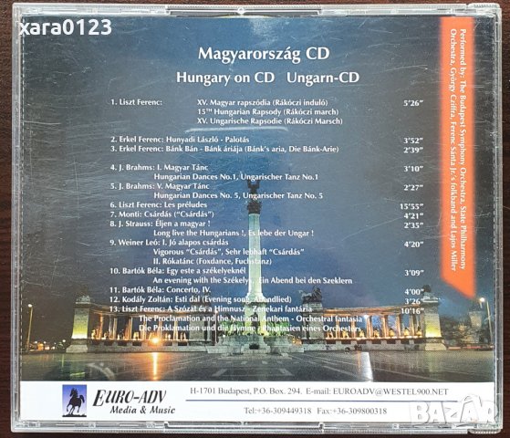 Magyarország CD - Hungary on CD - Ungarn-CD, снимка 2 - CD дискове - 37612501