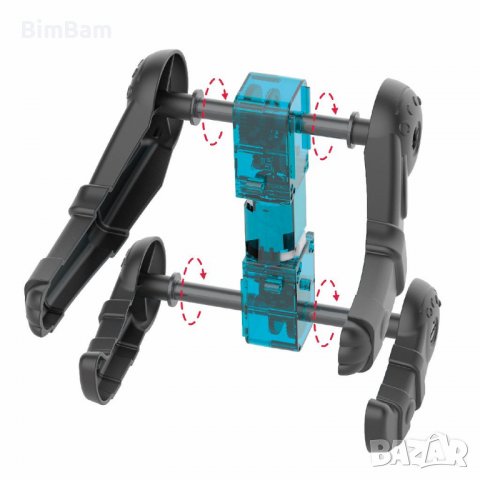 Търкалящ се робот панда  Science & Play - Rolling Bot / Clementoni, снимка 5 - Електрически играчки - 40082742