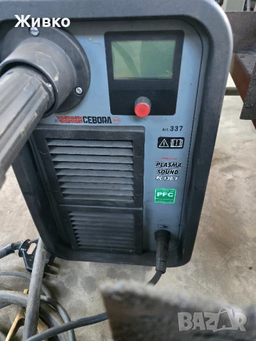 Плазма Cebora 130 A за рязане на метали