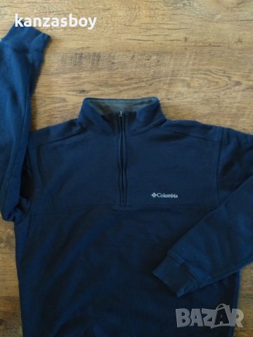 Columbia Men's Hart Mountain II Half Zip - страхотна мъжка блуза, снимка 5 - Спортни дрехи, екипи - 38376296