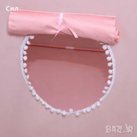 Розова детска палатка за игра, снимка 3 - Играчки за стая - 56461125