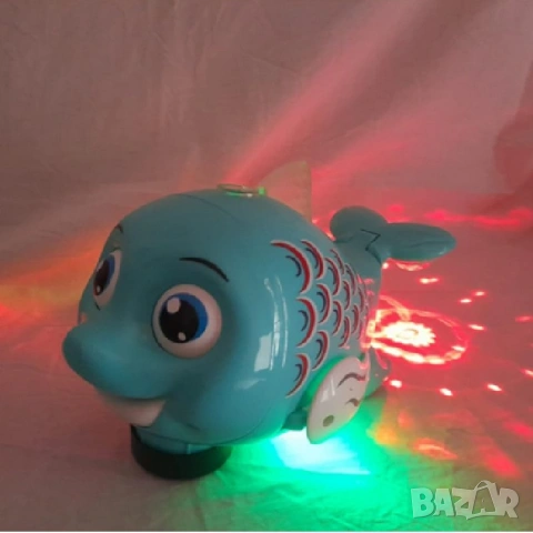 🔥 Рибка с летяща топка – свети, движи се и впечатлява, снимка 3 - Музикални играчки - 54183669