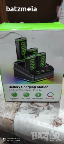 Зарядно устройство с 4x4800mWh акумулаторна батерия за Xbox One/Series X|S,