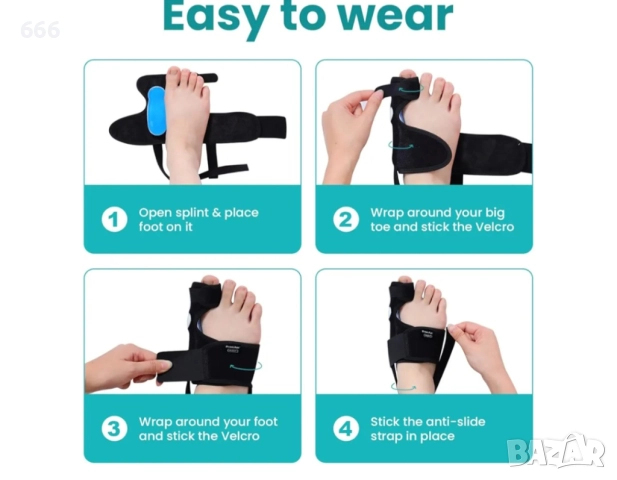 Коректор за палци на крака за жени и мъже, снимка 6 - Други стоки за дома - 52895940